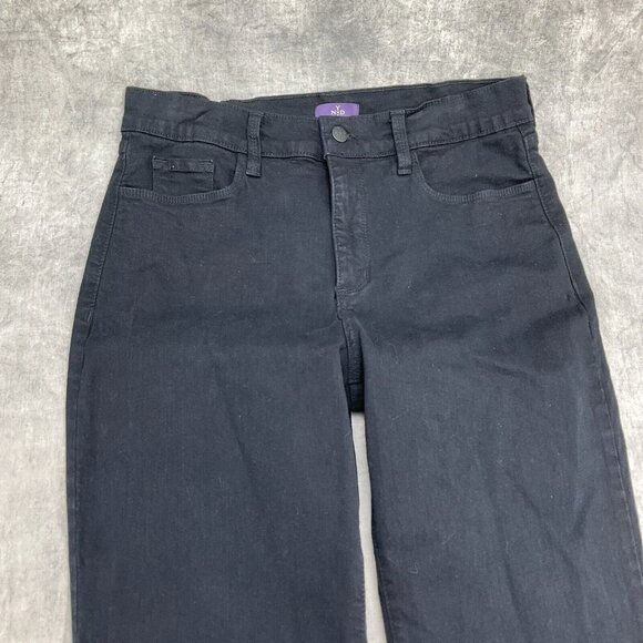 Not Your Daughters Jeans Women 12P 29Wx29L Black Bootcut Denim Stretch USA VTG - Picture 2 of 13